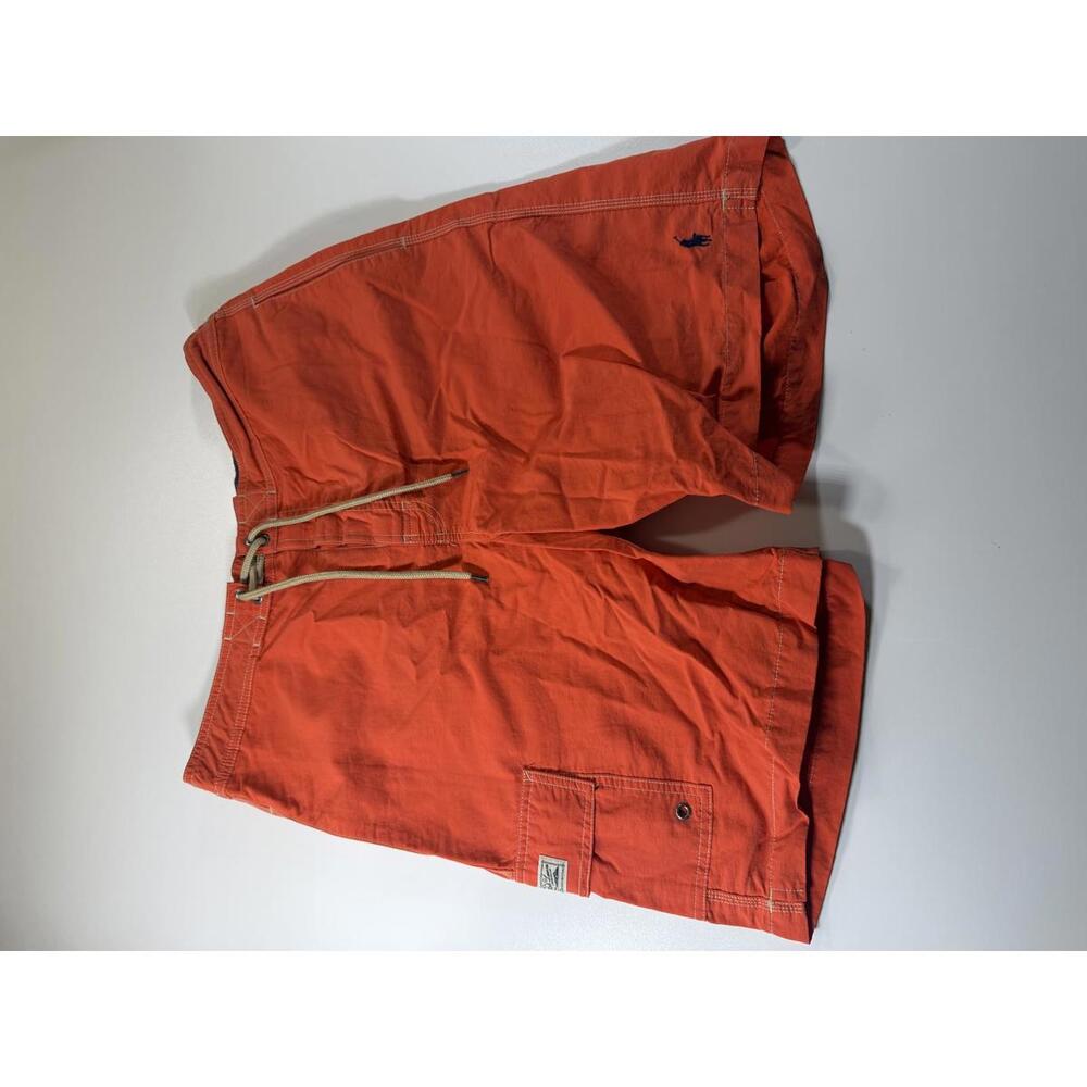 Polo Ralph Lauren Orange Cargo Swim Shorts M